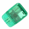 Multifunction Translucent Card Reader Green. Christmas Shopping, 4% off plus free Christmas Stocking and Christmas Hat!