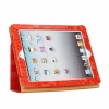 Crocodile Pattern Leather Case for iPad 2 Orange. Christmas Shopping, 4% off plus free Christmas Stocking and Christmas Hat!