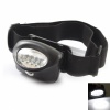 5 LED White Light 3 Modes Plastic Headlamp Black (3*AAA). Christmas Shopping, 4% off plus free Christmas Stocking and Christmas Hat!