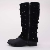 This studded and zippered boot will get the looks, you provide the rest of the outfit.