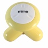 Mimo Mini USB Electric Vibrating Massager Yellow. Christmas Shopping, 4% off plus free Christmas Stocking and Christmas Hat!