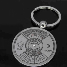 Calendar Imitation Ring Key Chain. Christmas Shopping, 4% off plus free Christmas Stocking and Christmas Hat!