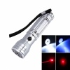 5mW 650nm 15 LED Flashlight Waterproof Camping Red Laser Pointer (3*AAA). Christmas Shopping, 4% off plus free Christmas Stocking and Christmas Hat!