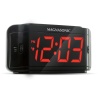 This covert security system from SVAT lets you monitor what is important to you while remaining discreet. Disguised as a Magnasonic alarm clock, the unit can capture over 40 days of high quality video without anyone knowing. This easy to use, covert DVR system is ideal for monitoring your office, nanny, employees and valuables. Just place the alarm clock on any desk or cabinet and you will be able to record video completely undetected. A built-in motion sensor can help conserve SD card space by