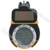 6 in 1 Solar Powered Multifunction Digital Altimeter(Black)