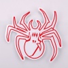 S-size Motorcycle Sticker with Spider Logo Red. Christmas Shopping, 4% off plus free Christmas Stocking and Christmas Hat!