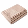 4PC Microfiber Bedding Sheet Set for King Beige. Christmas Shopping, 4% off plus free Christmas Stocking and Christmas Hat!