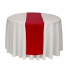 Top Decorations Satin Table Runner Red. Christmas Shopping, 4% off plus free Christmas Stocking and Christmas Hat!