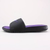 Breathable and flexible, this men's slide features a seamless fused upper and soft cushy midsole. Imported.