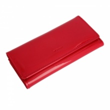 Stylish Three Fold Hasp Women Long Purse Wallet Rose Red. Christmas Shopping, 4% off plus free Christmas Stocking and Christmas Hat!