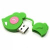 Green Color Mouse Shaped Cartoon 8GB USB Flash Memory Drive. Christmas Shopping, 4% off plus free Christmas Stocking and Christmas Hat!