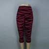 Paradise Zebra Print Harem Capri Pant