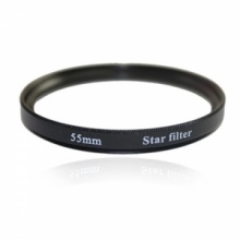 55mm Star 6 Point 6PT Filter for 55mm Lens. Christmas Shopping, 4% off plus free Christmas Stocking and Christmas Hat!