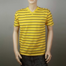 7 Souls Armante Striped V-Neck Tee