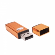 4GB Shining USB Flash Drive Orange. Christmas Shopping, 4% off plus free Christmas Stocking and Christmas Hat!