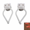 2 pcs 2 LED Panda Silicone Waterproof Red LED Bike Light White. Christmas Shopping, 4% off plus free Christmas Stocking and Christmas Hat!