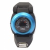 4 Port Blue Watch-shaped Hi-speed USB 2.0 Hub with Thermometer. Christmas Shopping, 4% off plus free Christmas Stocking and Christmas Hat!