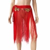 Belly Dance Gold Coin Hip Scarf Belt Costume Red. Christmas Shopping, 4% off plus free Christmas Stocking and Christmas Hat!