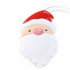 4 Port Santa-claus-shaped Hi-speed USB 2.0 Hub. Christmas Shopping, 4% off plus free Christmas Stocking and Christmas Hat!