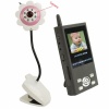 2.4GHz Wireless 4CH 2.5 LCD Baby Monitor with Night Vision CMOS Camera. Christmas Shopping, 4% off plus free Christmas Stocking and Christmas Hat!