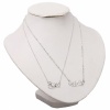 Stylish Alloy Flower Couple Couple Necklace. Christmas Shopping, 4% off plus free Christmas Stocking and Christmas Hat!