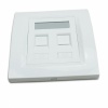 White AMP Arch Network Wall Faceplate. Christmas Shopping, 4% off plus free Christmas Stocking and Christmas Hat!