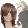 Lamento Konoe Short Straight Cosplay Wig Brown. Christmas Shopping, 4% off plus free Christmas Stocking and Christmas Hat!