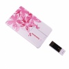 8GB Flowers Credit Card USB Flash Drive Pink. Christmas Shopping, 4% off plus free Christmas Stocking and Christmas Hat!