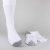 YCMC 10-13 White Crew Socks 6-Pack