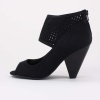 Bamboo Usher Ankle Wrap Banana Heel