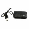 Black All in 1 USB 2.0 SD MMC CF MS Multi Card Reader Writer. Christmas Shopping, 4% off plus free Christmas Stocking and Christmas Hat!