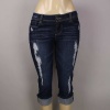 Boom Boom Destruction Denim Carpi w/ Cuff