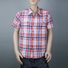 Pacific Blue Cecil Plaid Woven Shirt