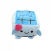 Blue Japan Tofu mobile cell phone holder Stand. Christmas Shopping, 4% off plus free Christmas Stocking and Christmas Hat!