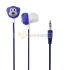 - 3.5mm in-ear earphone - Cute monkey shaped design suit for lovely girls and kids - Plug size: 3.5mm - Offers excellent sound quality - With elegant & vogue outlooks - Provide long listening comfort and excellent fit - Fits any audio devices with 3.5mm p