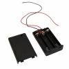 3Pcs AAA Cells Battery (4.5V) Clip Holder Box Case Black. Christmas Shopping, 4% off plus free Christmas Stocking and Christmas Hat!