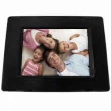 8 Black Wire Drawing Digital Photo Frame with 2GB Memory Card. Christmas Shopping, 4% off plus free Christmas Stocking and Christmas Hat!