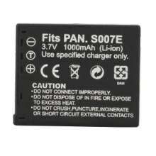 Camera Battery for Panasonic Lumix DMC-TZ5 CGA-S007 DMW-BCD10. Christmas Shopping, 4% off plus free Christmas Stocking and Christmas Hat!