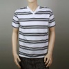 7 Souls Rusty Striped V-Neck Tee