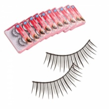 20 Pairs Soft Synthetic Fiber False Eyelash with Glue HR126. Christmas Shopping, 4% off plus free Christmas Stocking and Christmas Hat!