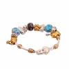 Charming Bracelet Chain with Animal Beads. Christmas Shopping, 4% off plus free Christmas Stocking and Christmas Hat!