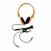 OV-L8019MV 3.5mm Stereo Headphone with Volume Control Orange. Christmas Shopping, 4% off plus free Christmas Stocking and Christmas Hat!