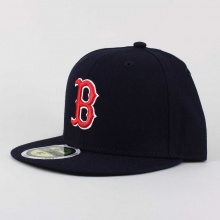 The six panel contruction of this youth fitted hat resembles the authentic on field version that the pros wear. Features an embroidered Red Sox logo on front and MLB logo on back. Youth Fitted. Imported.