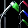 Bathroom Illuminated RGB 3 Colors LED Shower Head Light. Christmas Shopping, 4% off plus free Christmas Stocking and Christmas Hat!