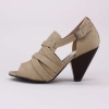 Bamboo Usher Strappy Banana Heel