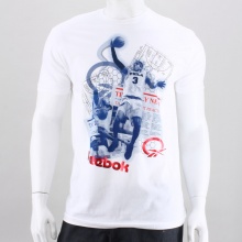 Hook up to your "Blue Toe" Questions with this retro-inspired Allen Iverson tee from Reebok. This ultra soft men's t-shirt features a ribbed crew neck and front graphic print with foil detail. 100% Cotton. Machine wash. Imported.