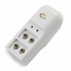 BTY-9V White High Quality Battery Charger. Christmas Shopping, 4% off plus free Christmas Stocking and Christmas Hat!