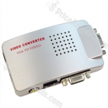 - Converts VGA signals to S-Video and Composite for TV output- Powered by USB port. no bulky AC adapter to carry around- Perfect for presentations and home entertainment (watch movies on TV!)- Supports NTSC. PAL modes- Output VGA / Video / S-Video at the