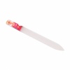 Pink Girl Crystal Glass Nail File. Christmas Shopping, 4% off plus free Christmas Stocking and Christmas Hat!