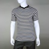 Jordan Craig Harold Striped V Neck Top